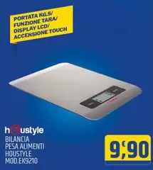 Houstyle - Bilancia Pesa Alimenti MOD.EK9210 Houstyle - Bilancia Pesa Alimenti MOD.EK9210