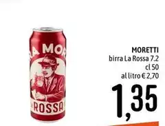 Moretti - Birra La Rossa 7.2 Moretti - Birra La Rossa 7.2
