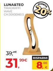 Wave - Tiragraffi  Cm.30x30x61.5