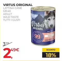 Lattina Cane Gr.40 Adult Wild Taste Tutti I Gusti