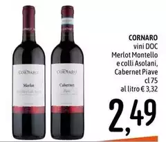 Cornaro - Vini DOC Merlot Montello E Colli Asolani, Cabernet Piave Cornaro - Vini DOC Merlot Montello E Colli Asolani, Cabernet Piave
