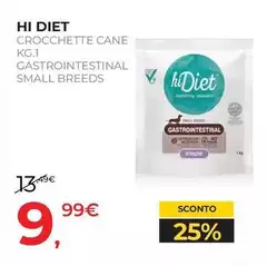 Diete.tic - Crocchette Cane Kg.l Gastrointestinal Small Breeds