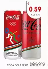 Coca Cola - Zero Lattina Coca Cola - Zero Lattina