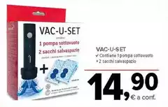 Vac-U-SET Vac-U-SET