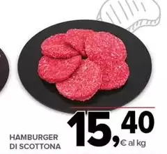 Hamburger Di Scottona