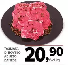 Tagliata Di Bovino Adulto Danese