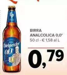 Edelmeister - Birra Analcolica 0,0° Edelmeister - Birra Analcolica 0,0°