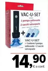 Vac-U-Set Vac-U-Set