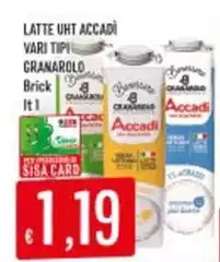 Granarolo - Latte UHT Accadi