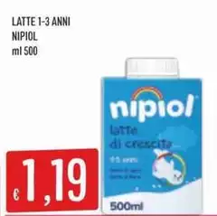 Nipiol - Latte 1-3 Anni