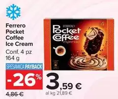 Ferrero - Pocket Coffee Ice Cream Ferrero - Pocket Coffee Ice Cream