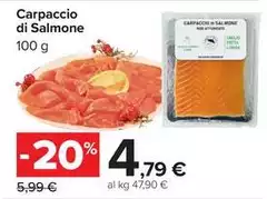 Carpaccio Di Salmone Carpaccio Di Salmone
