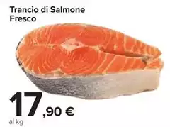 Trancio Di Salmone Fresco Trancio Di Salmone Fresco