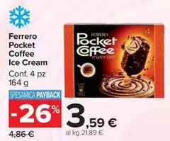 Ferrero - Pocket Coffee Ice Cream Ferrero - Pocket Coffee Ice Cream