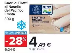 Frosta - Cuori Di Filetti Di Nasello Del Pacifico Frosta - Cuori Di Filetti Di Nasello Del Pacifico