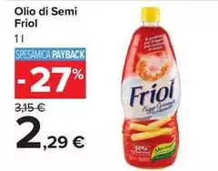 Friol - Olio Di Semi Friol - Olio Di Semi
