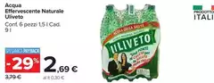 Uliveto - Acqua Effervescente Naturale Uliveto - Acqua Effervescente Naturale
