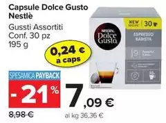 Capsule -  Dolce Gusto