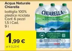 Chiarella - Acqua Naturale Chiarella - Acqua Naturale