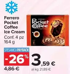 Ferrero - Pocket Coffee Ice Cream Ferrero - Pocket Coffee Ice Cream