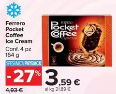 Ferrero - Pocket Coffee Ice Cream Ferrero - Pocket Coffee Ice Cream