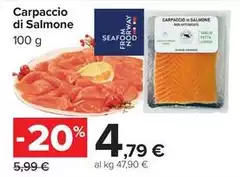 Carpaccio Di Salmone