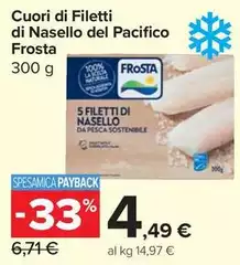 Frosta - Cuori Di Filetti Di Nasello Del Pacifico
