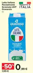 Granarolo - Latte Italiano Parzialmente Scremato UHT