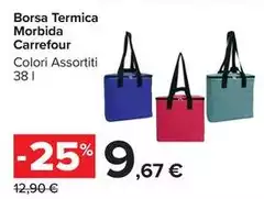 Selection carrefour - Borsa Termica Morbida Selection carrefour - Borsa Termica Morbida