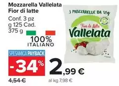 Vallelata - Mozzarella  Fior Di Latte