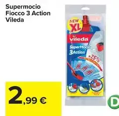 Vileda - Supermocio Fiocco 3 Action