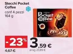 Espresso - Stecchi Pocket Coffee Espresso - Stecchi Pocket Coffee