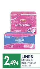 Lines - Salvaslip Intervallo Lines - Salvaslip Intervallo