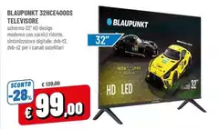 Blaupunkt - 32HCE4000S Televisore