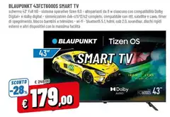 Blaupunkt - 43CGT6000S Smart TV