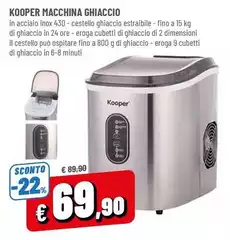 Kooper - Macchina Ghiaccio