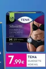 Tena - Silhouette Noir M/l Tena - Silhouette Noir M/l