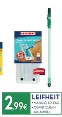 Leifheit - Manico Télesc. Combi Clean Leifheit - Manico Télesc. Combi Clean