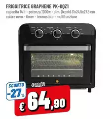 Friggitrice Graphene