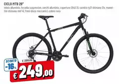 Shimano - CICLO MTB 29"