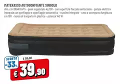 Materasso Autogonfiante Singolo