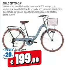 Cicli esperia - City30 26"