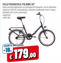 Cicli esperia - Folding 20"