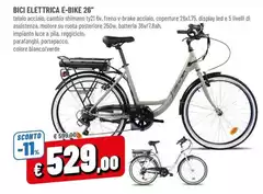Shimano - Bici Elettrica E-bike 26"
