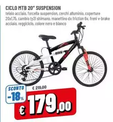 Cicli esperia - Mtb 20" Suspension