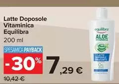 Equilibra - Latte Doposele Vitaminica
