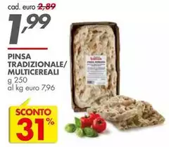 Pinsa - Tradizionale/Multicereali Pinsa - Tradizionale/Multicereali