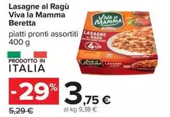 Beretta - Lasagne Al Ragù Viva La Mamma Beretta - Lasagne Al Ragù Viva La Mamma