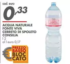 Consilia - Acqua Naturale Fonte Viva Cerreto Di Spoleto Consilia - Acqua Naturale Fonte Viva Cerreto Di Spoleto