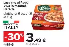 Beretta - Lasagne Al Ragù Viva La Mamma Beretta - Lasagne Al Ragù Viva La Mamma